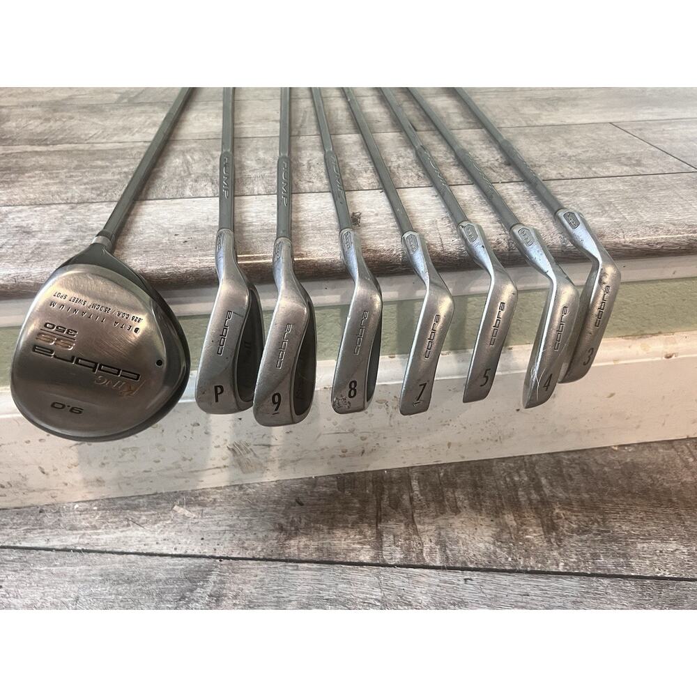 King Cobra II Oversize Iron Set 3-5, 7,8 Pw, Driver . See The Description. - Picture 2 of 16